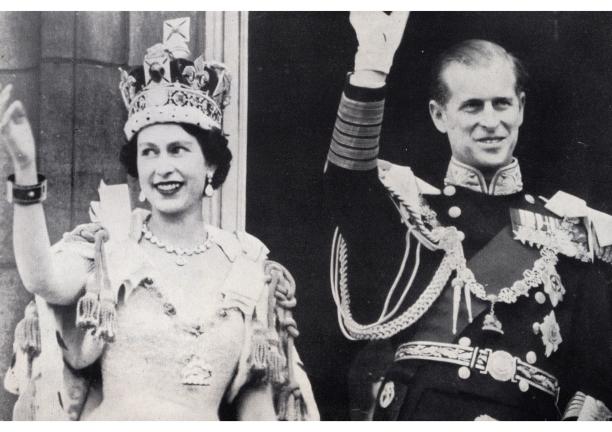 Her Majesty The Queen II's coronation at Westminster Abbey in London.