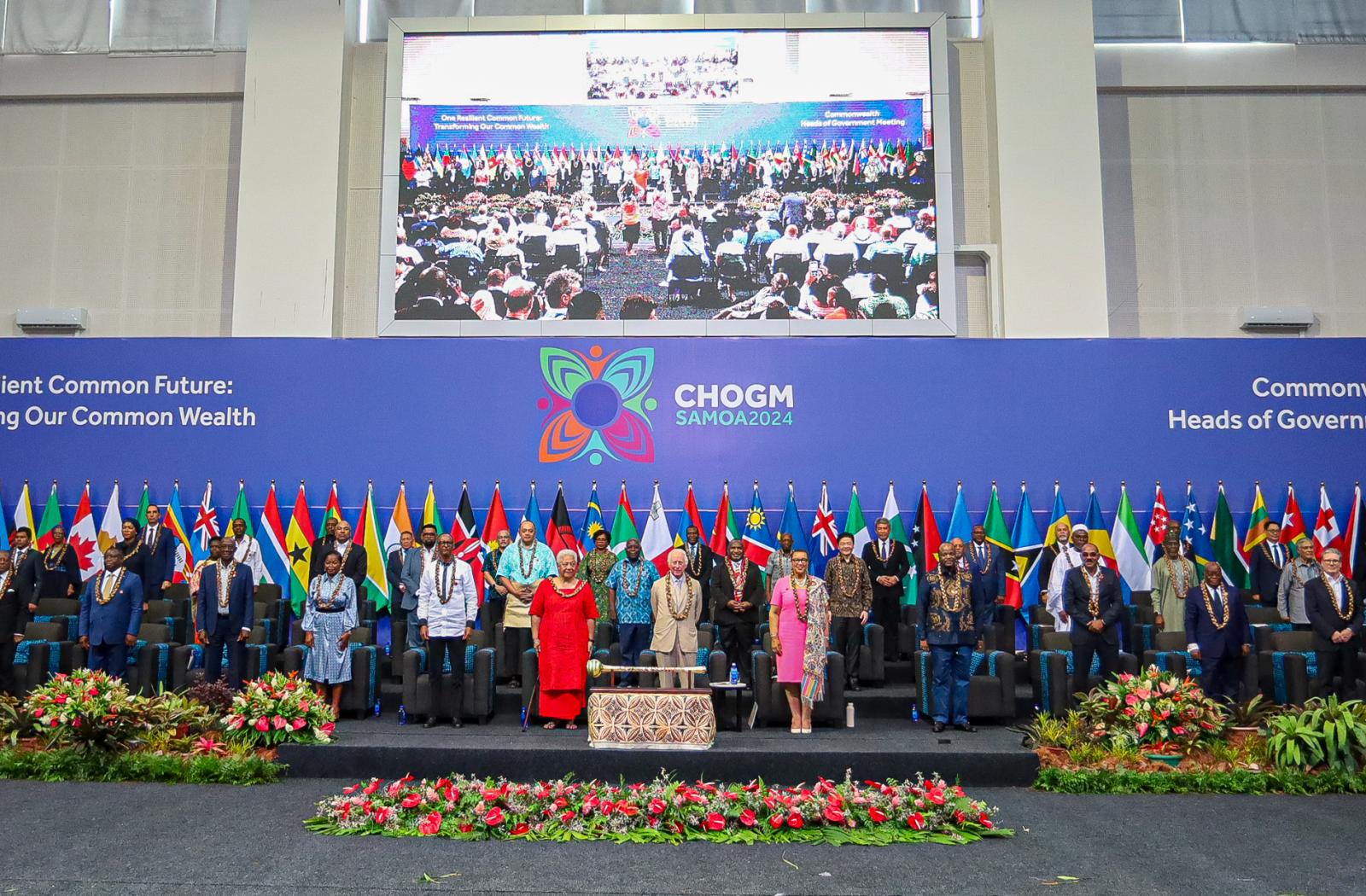 2024 Commonwealth Heads of Government Meeting family photo