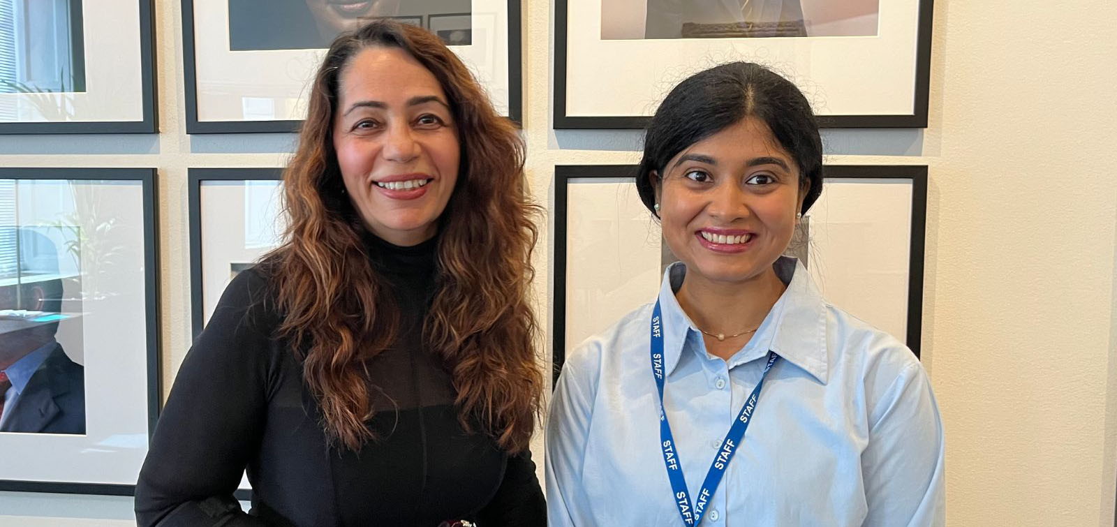 Alia Zafar and Dr. Nazam Laila