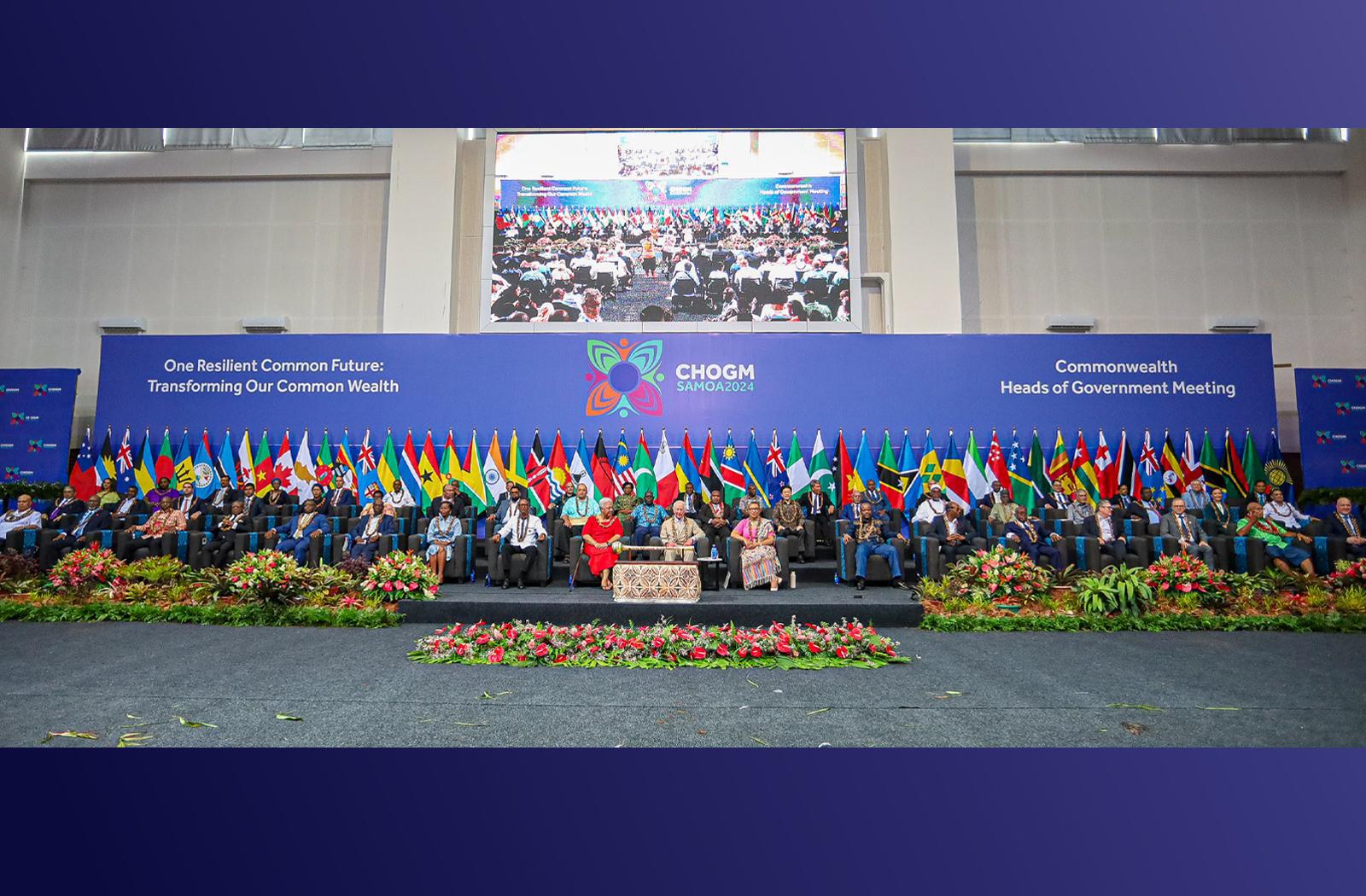 The 'Family Photo' of Commonwealth leaders at CHOGM 2024