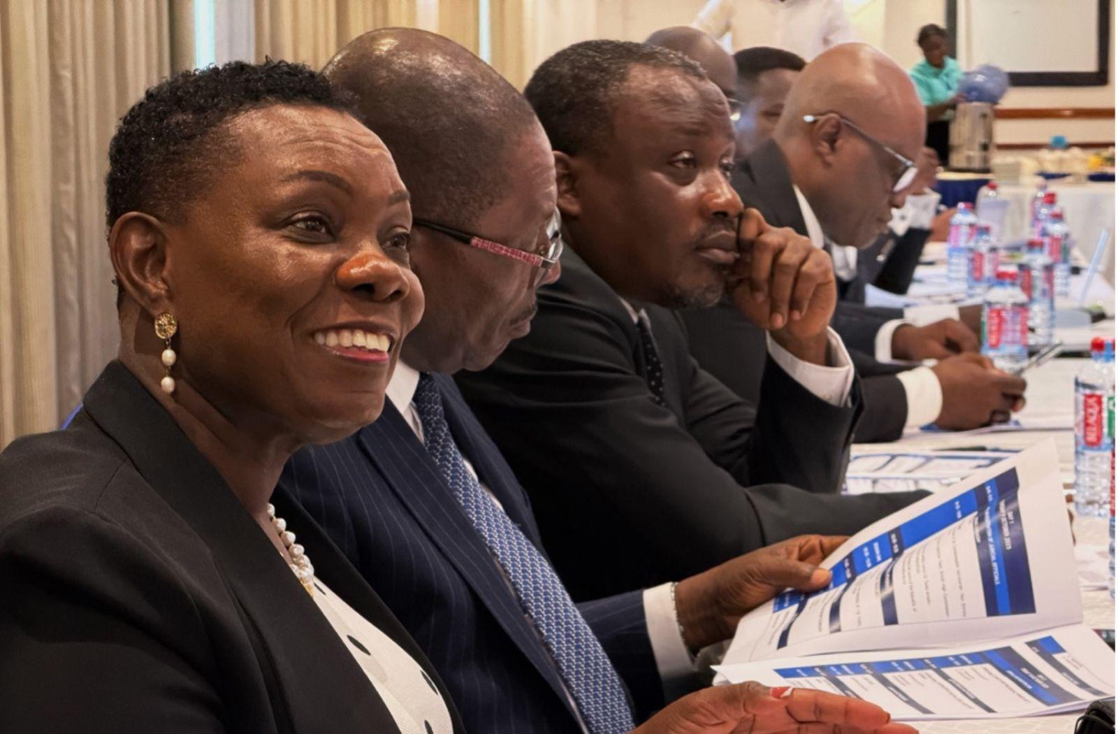 delegates at a cybercrime symposium in Ghana