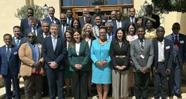 Delegates at the Commonwealth Ocean Ministers Meeting in Cyprus
