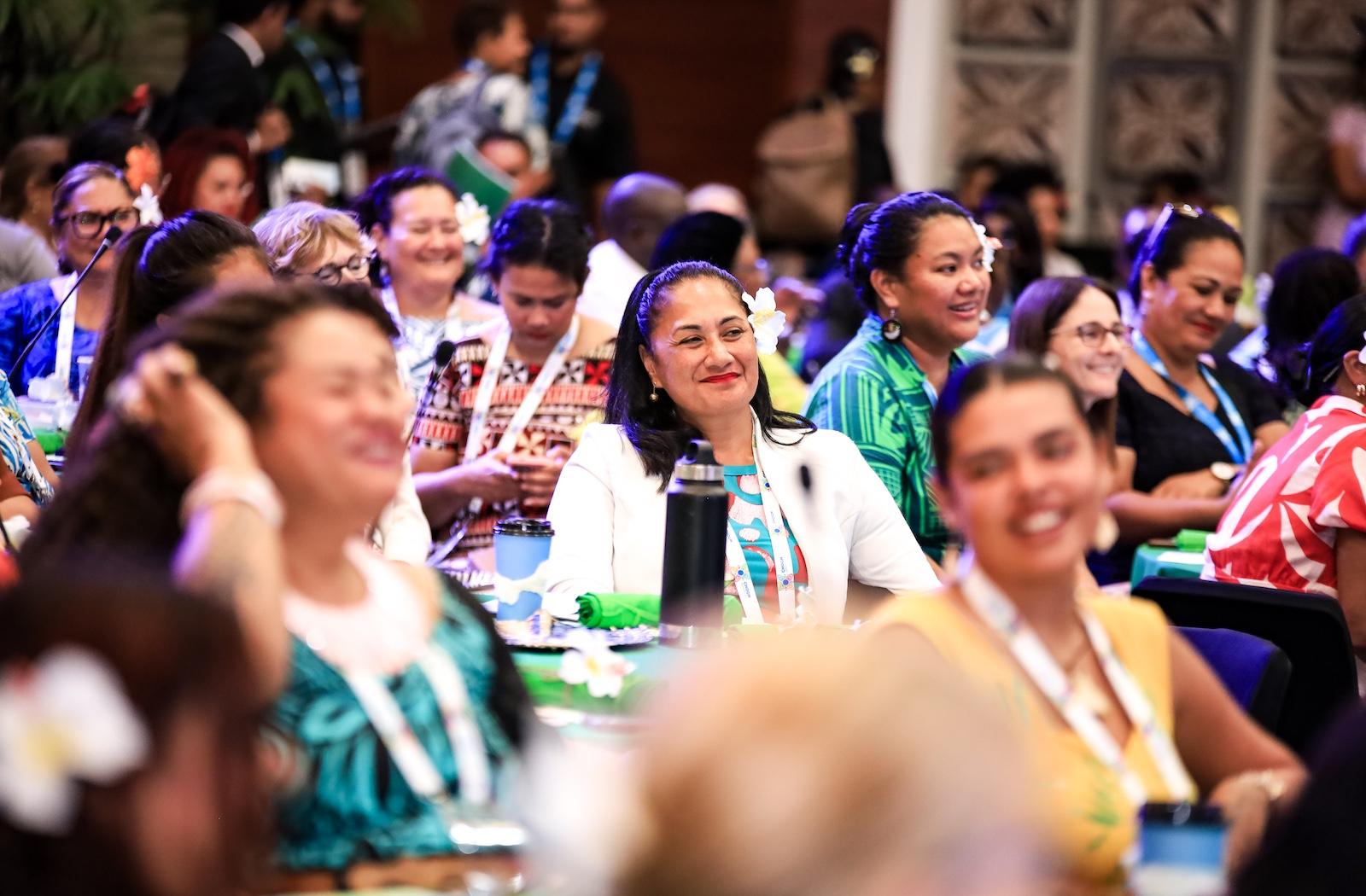 delegates at the Commonwealth Womens Forum CHOGM 2024