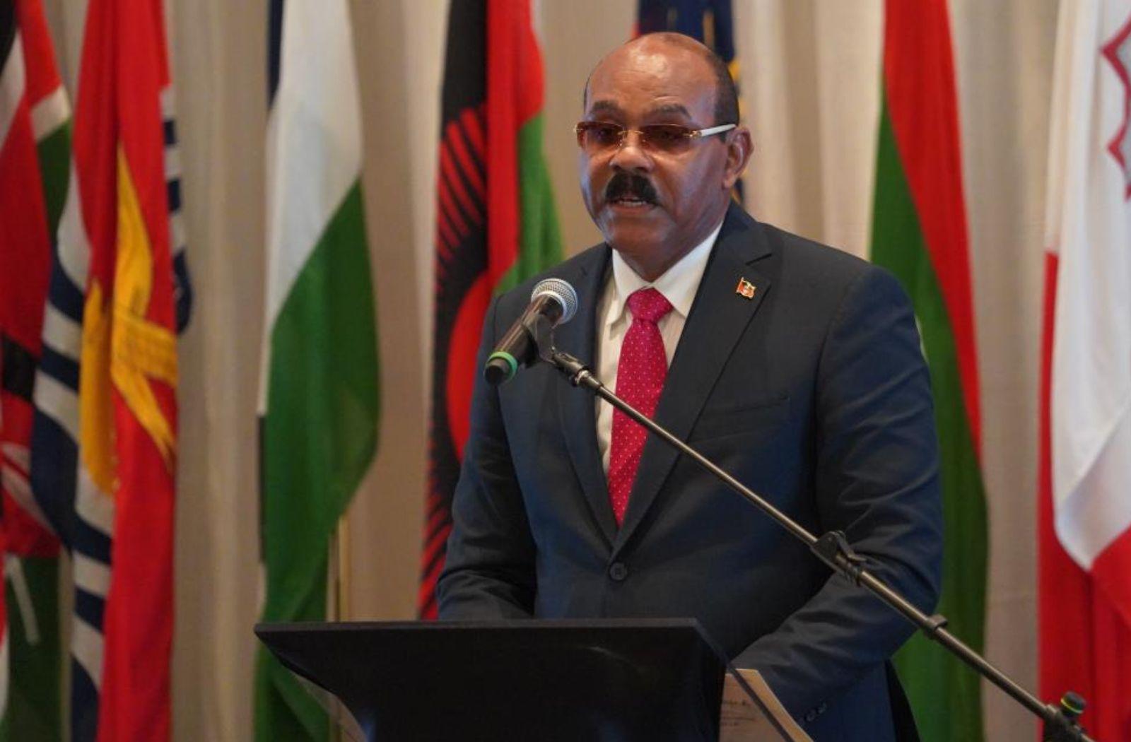 Hon Gaston Browne Prime Minister of Antigua and Barbuda