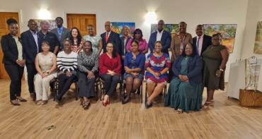 CARICOM members meeting with Hon John Briceño