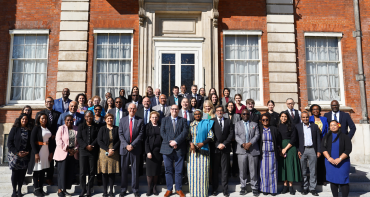 Group photo of representatives who attended the Commonwealth Advisory Committee on Health (CACH) in London