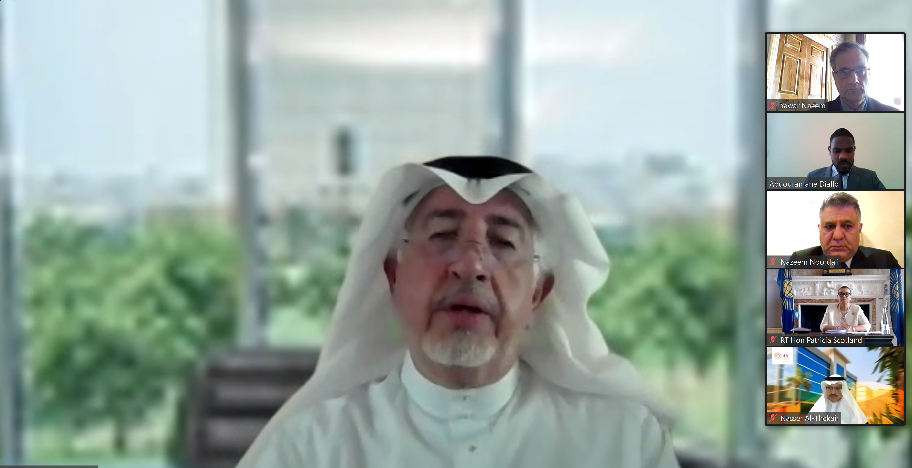 Secretary-General at the MOU ceremony