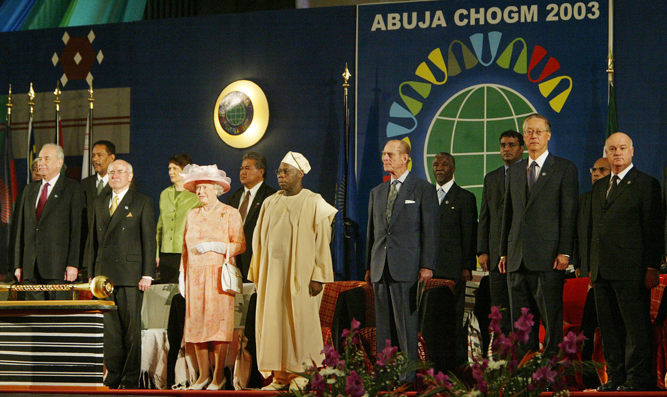 HM The Queen with Commonwealth Heads of Government