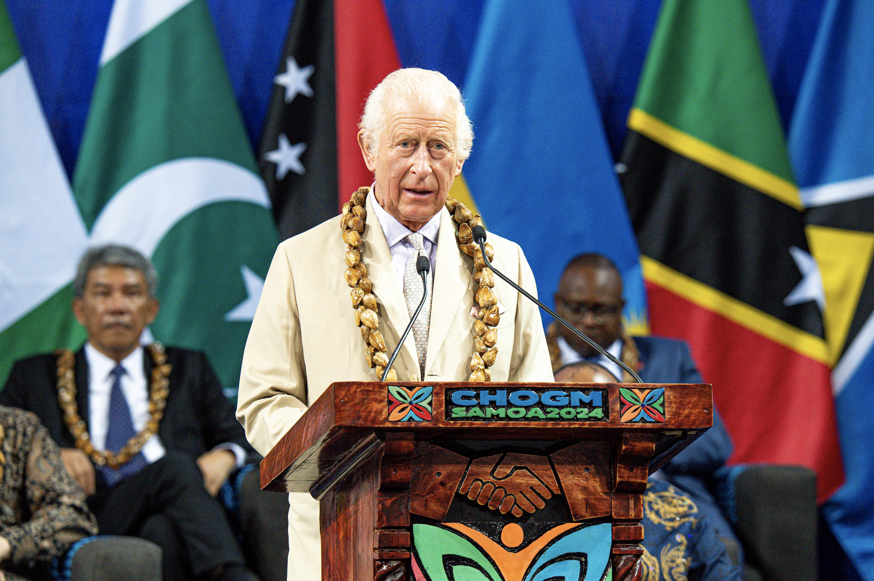 His Majesty The King at CHOGM2024
