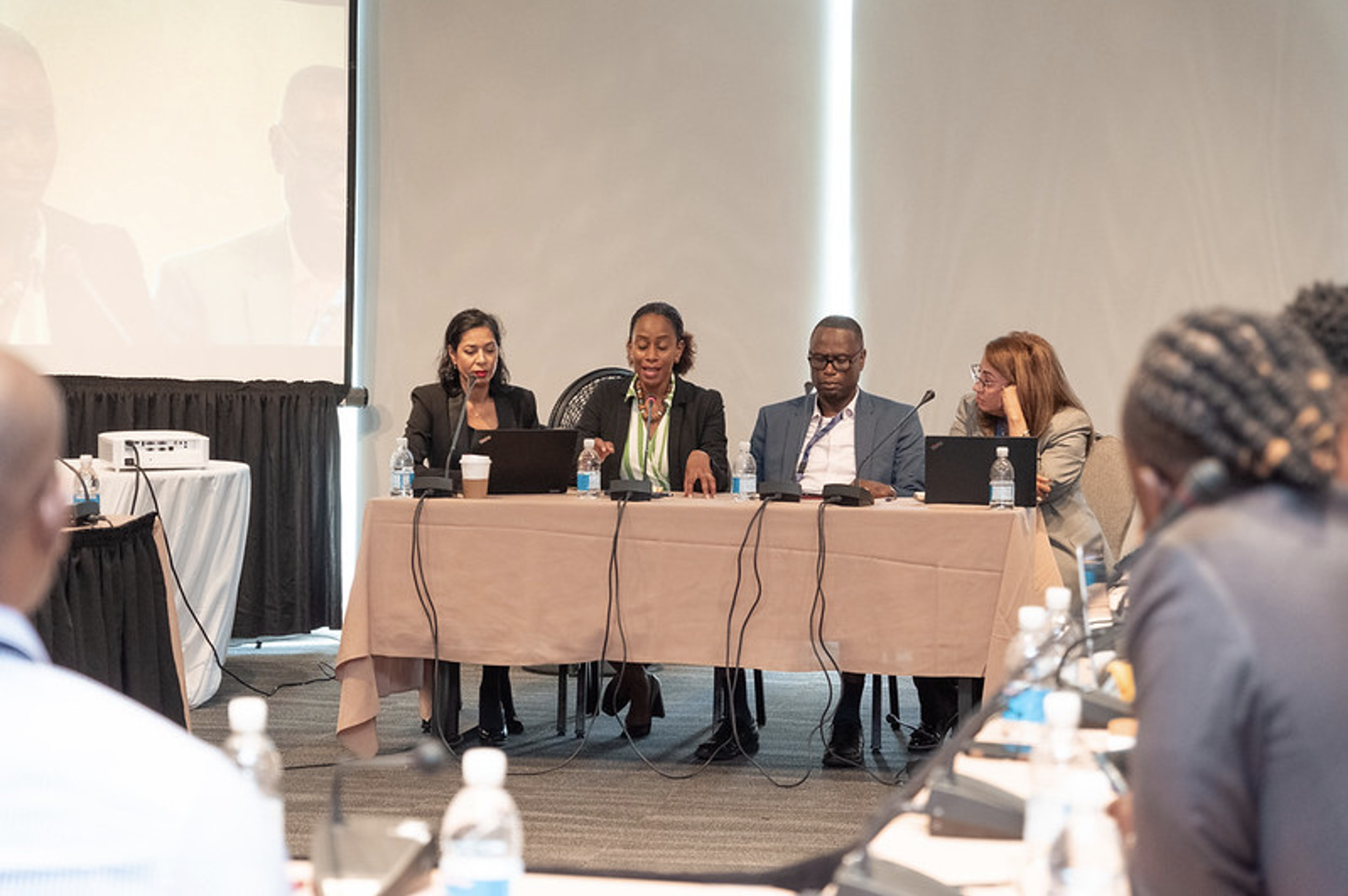 Panel of speakers at ICT week