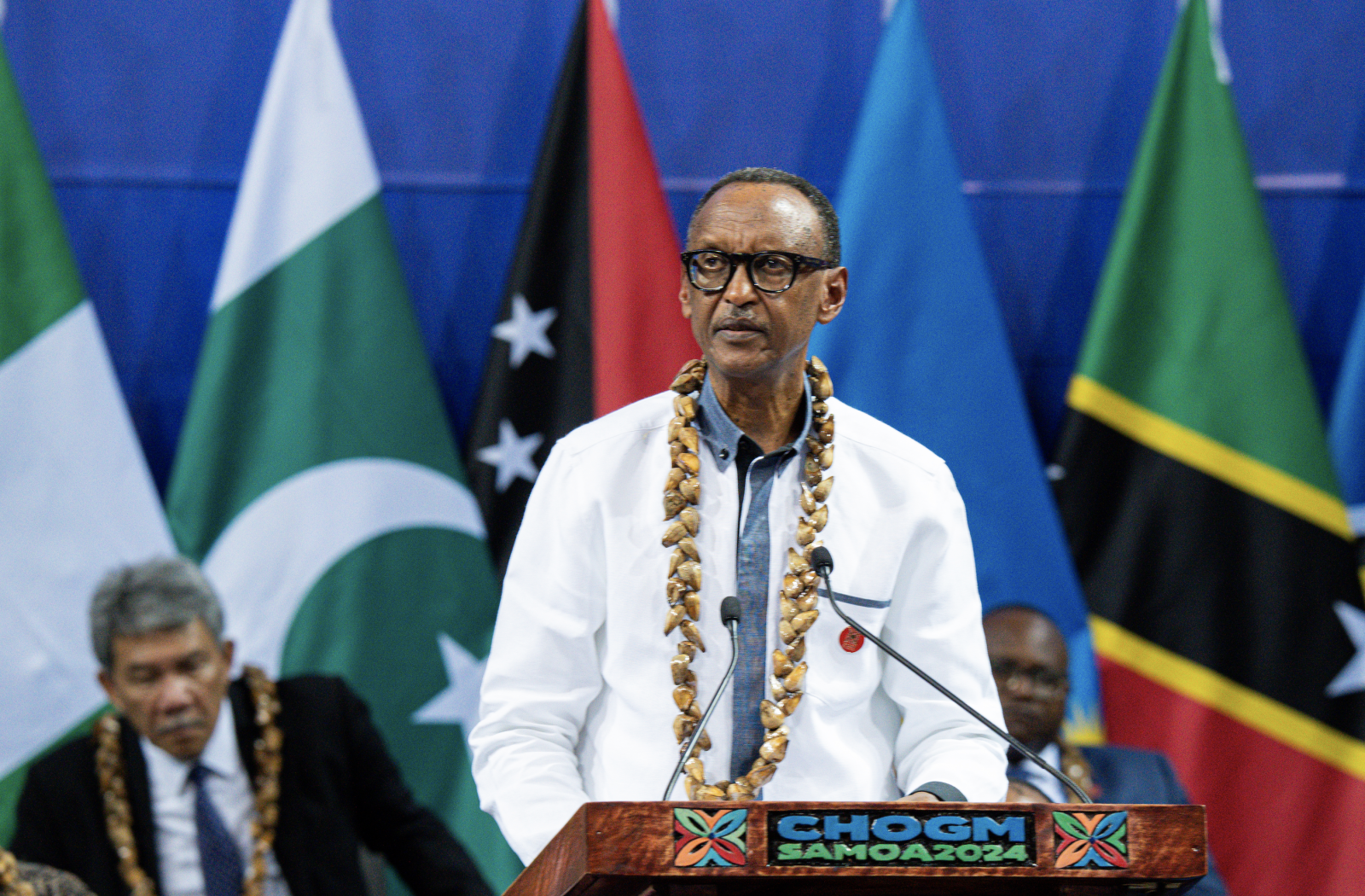 President of Rwanda, H.E. Paul Kagame, at the Opening Ceremony for CHOGM 2024